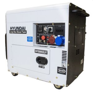 hundai 1 Hyundai 5.8kW/7.5kVA Multi Phase Diesel Generator – DHY8000SELR-T